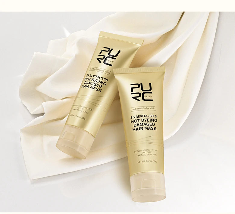 PURC 8 Seconds Hair Mask Straightening Keratin Professional Hair Treatment
