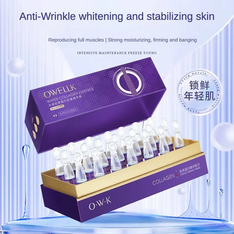 Collagen Ceramide Serum Hyaluronic Acid Anti Wrinkle Firm Smooth Essence 30pcs/set