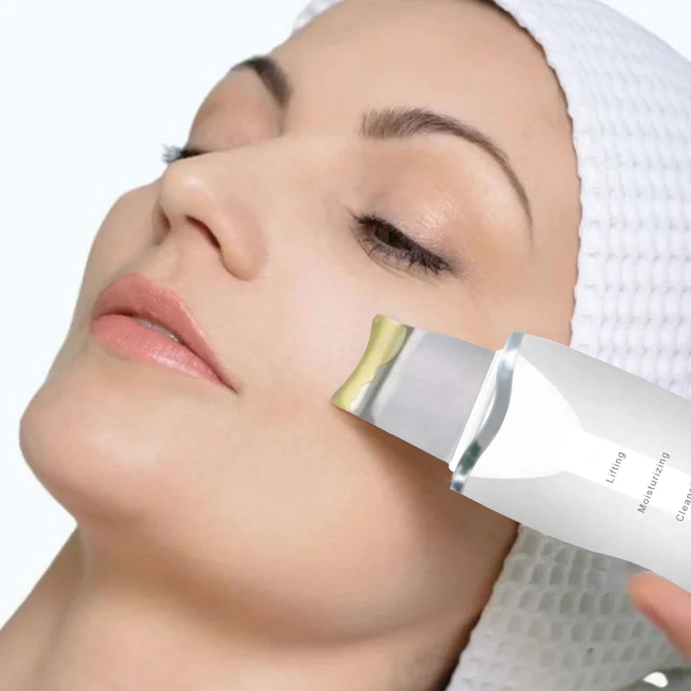 Ultrasonic Skin Scraper Pore Cleaning Facial Deep Cleaning