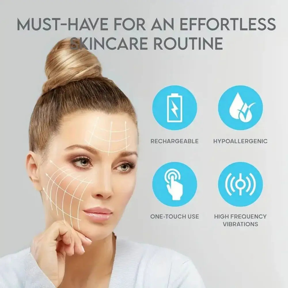 Ultrasonic Skin Scraper Pore Cleaning Facial Deep Cleaning