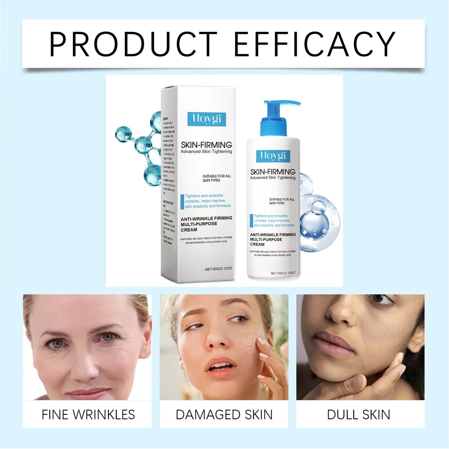 Body Firming Cream Tightening Improve Sagging Skin Lotion Increase Elasticity