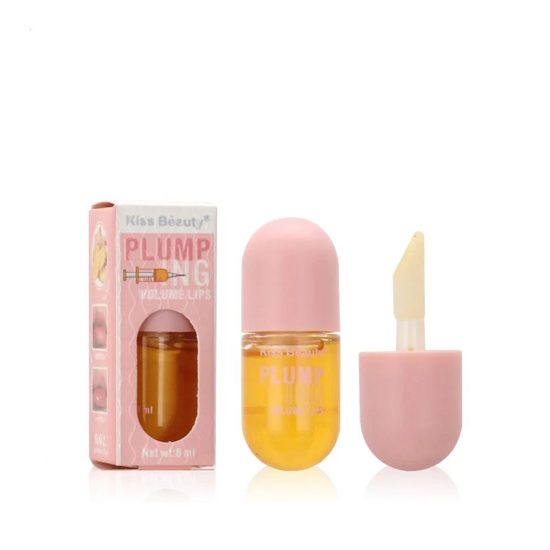 Lipgloss Sexy Cosmetic Volume Long Lasting Lip Plumper Oil Instant Volumising Lip Serum Collagen Lips Volume