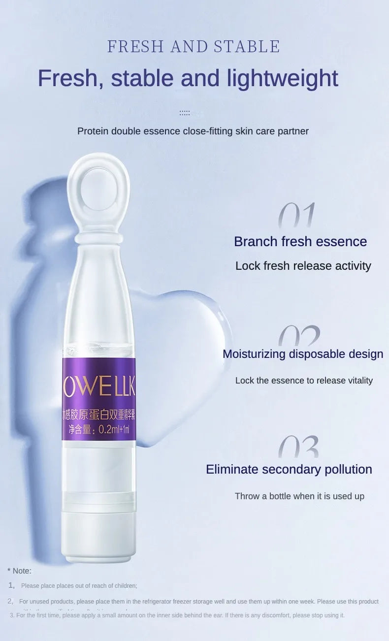 Collagen Ceramide Serum Hyaluronic Acid Anti Wrinkle Firm Smooth Essence 30pcs/set