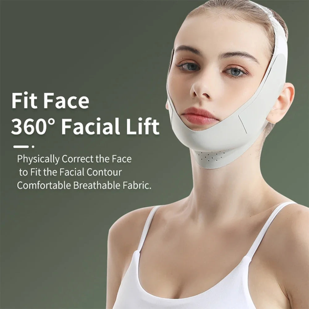Reusable Face Slimming Bandage V Line Chin Cheek Lift Up