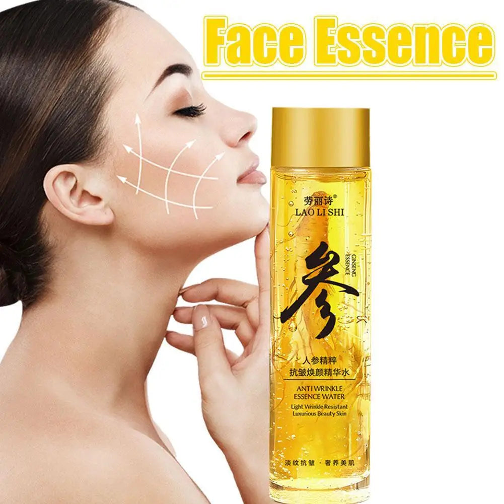 Gold Ginseng Face Polypeptide Moisturizing Facial Serum 120ml/30ml