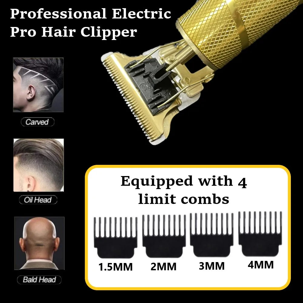 Clipper Electric Hair Trimmer for men Electric shaver professional Men's Hair Wireless