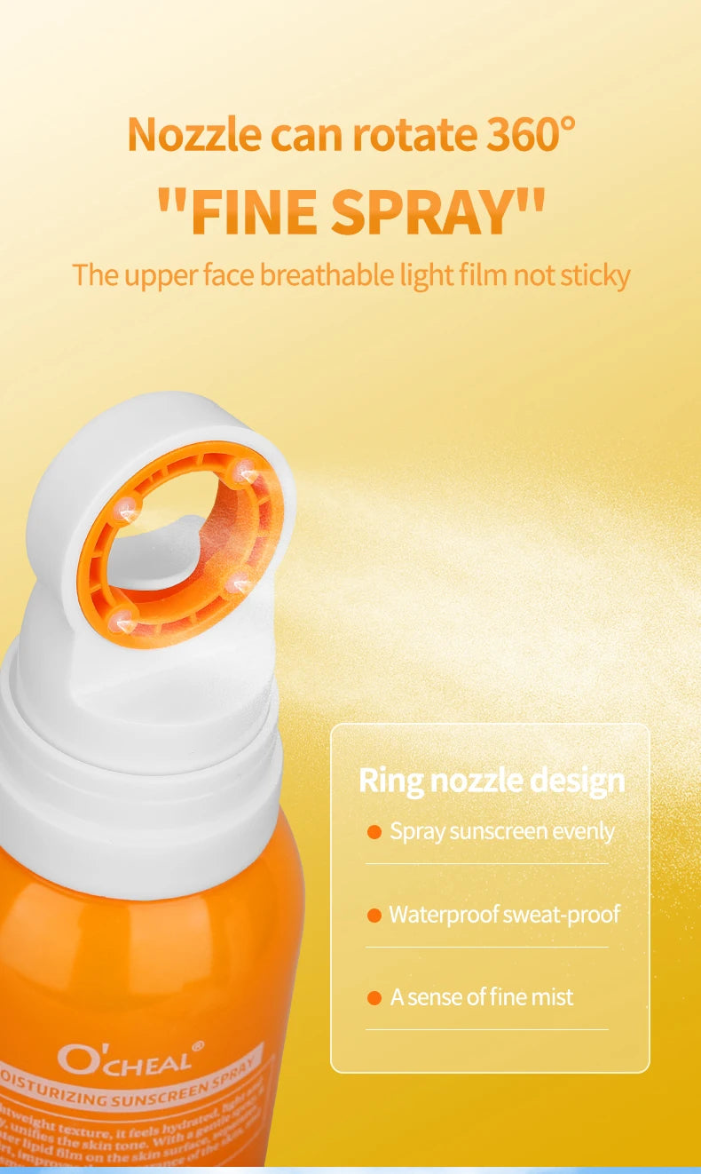 O‘cheal SPF Sunscreen Spray Anti-aging Spray Facial Body cream 150ml
