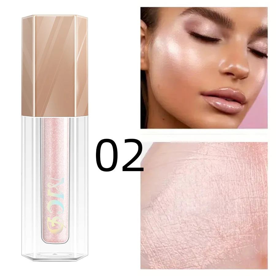 7Color Professional Bright-Colored Contouring Highlighter Bronzer Face
