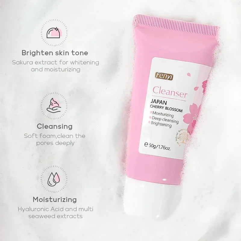 Vitamin C Facial Cleanser Skin Deep Cleansing Moisturizing Blackhead