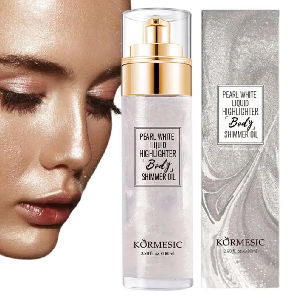 Glitter Spray Hair Body High-Gloss Face Highlighter Makeup