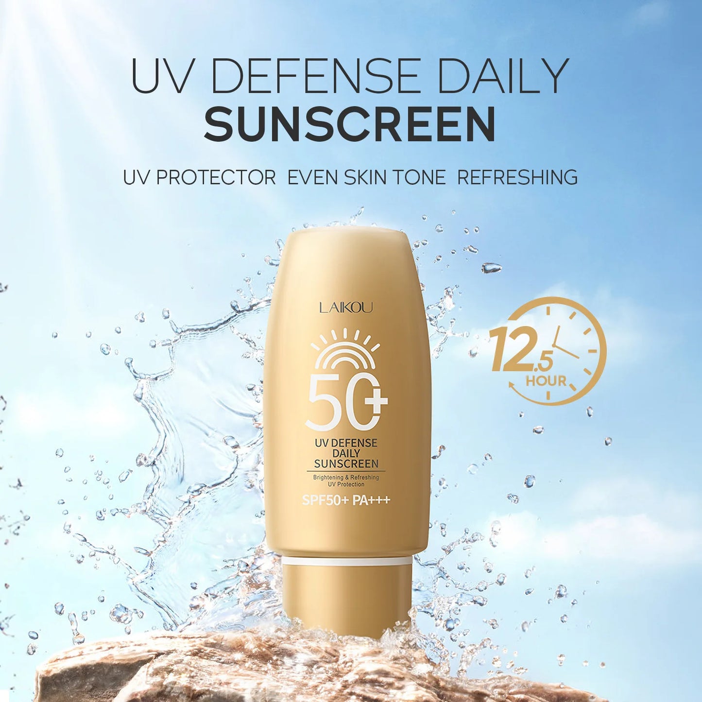 LAIKOU SPF 50+ PA+++ Anti UV Hydrating Face Protective Cream 50g