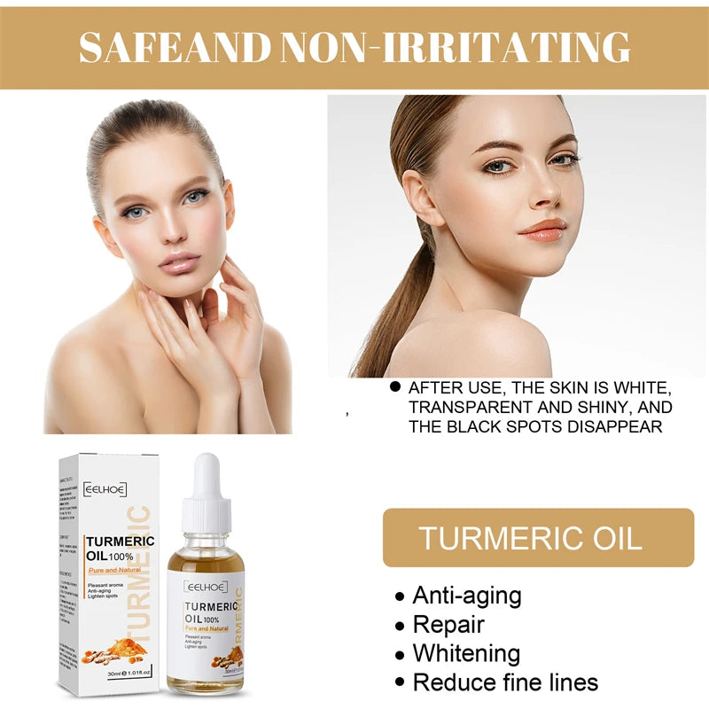 Turmeric Face Serum Shrink Pore Repair Melanin Dark Spot