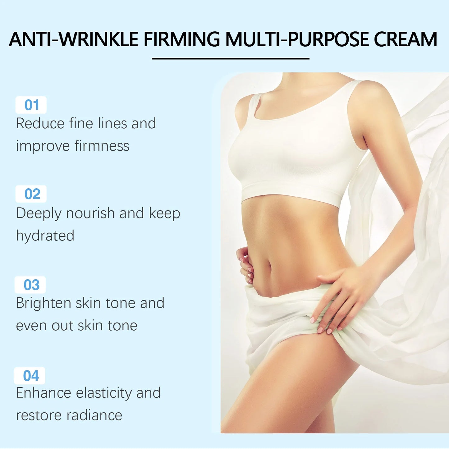Body Firming Cream Tightening Improve Sagging Skin Lotion Increase Elasticity