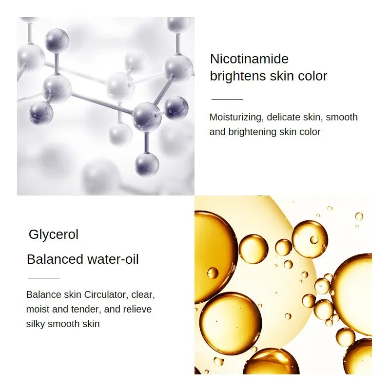 24K Gold Hyaluronic Facial serum Acid Nicotinamide Replenishment Moisturize Skin 15ml/50ml/100ml