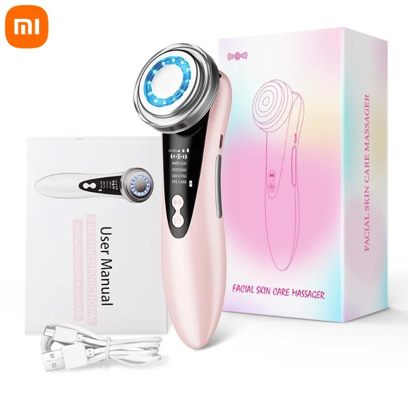 Facial Rejuvenation Lifting Tighten Skin Care Beauty Massager Electric Facial Massage Clean Face