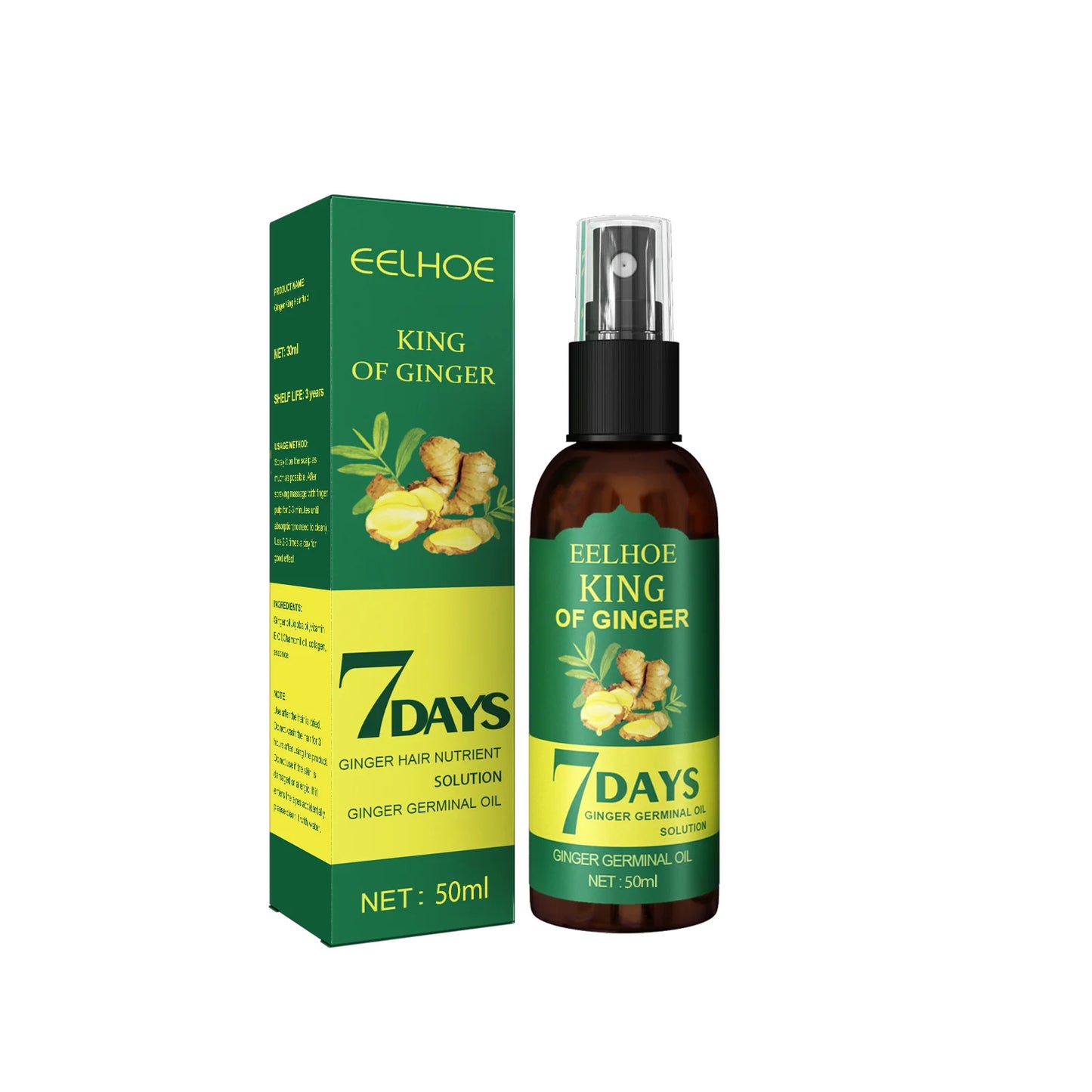 Ginger Care Hair Spray Hair Growth