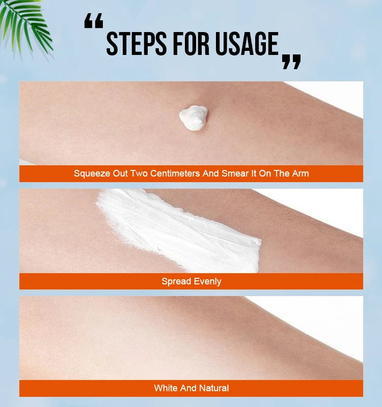 Sunscreen SPF 50 Cream Sun Protection Moisturizing 50ml