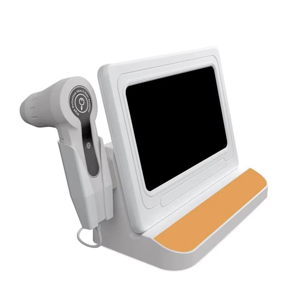 Professional use Digital Skin Analyzer 2025 HD Professional Hair Scalp Camera Detector Hair Follicle Oil Moisture Test Device 10inch 50/200X
