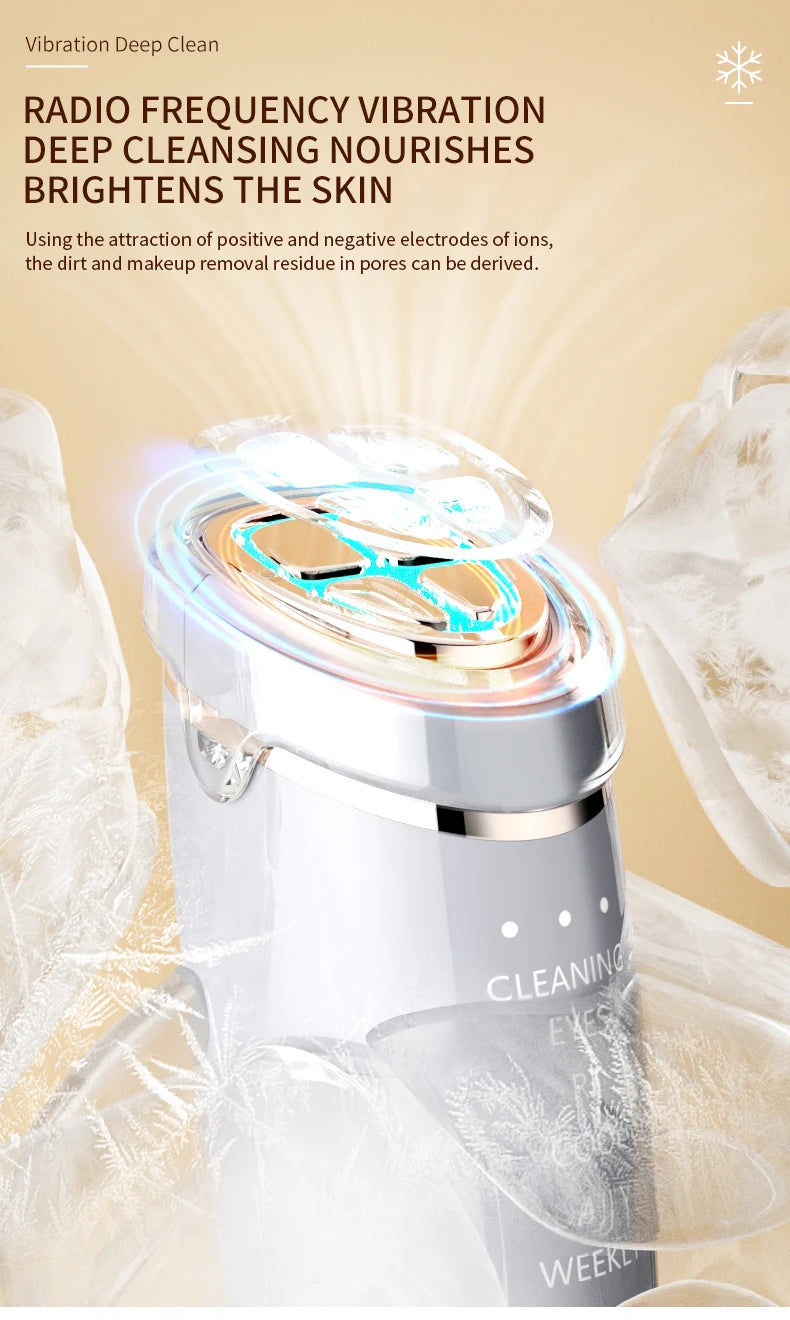 RF Facial Lifting Beauty Device High Frequency Facial Eyes Neck Skin Care Beauty Tool for Home Use Women