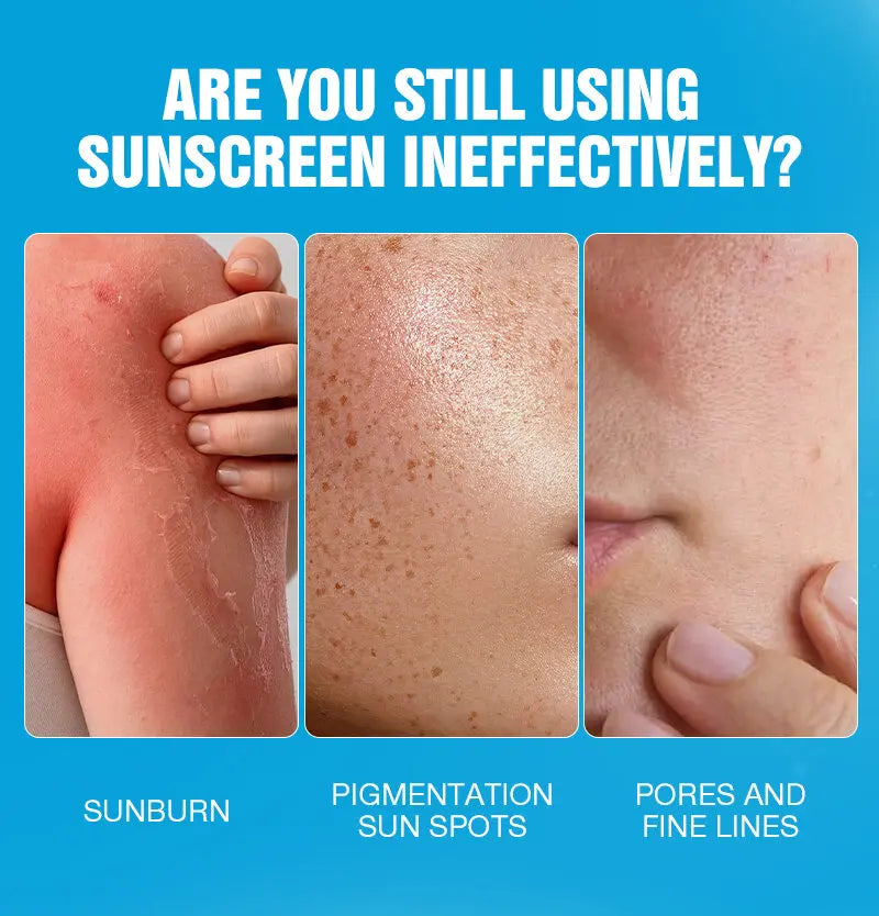 Daily Sunscreen SPF 50+ UV Moisturizing Anti-Aging Waterproof