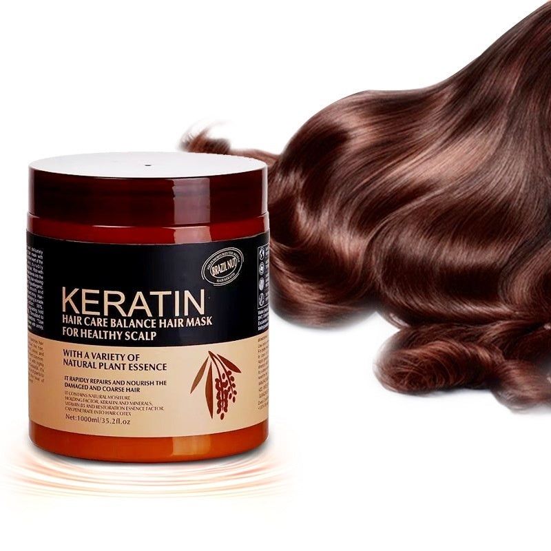 Lavender Keratin Hair Nutrition Mask Multi-Effect