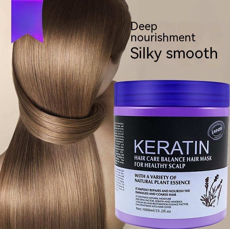 Lavender Keratin Hair Nutrition Mask Multi-Effect