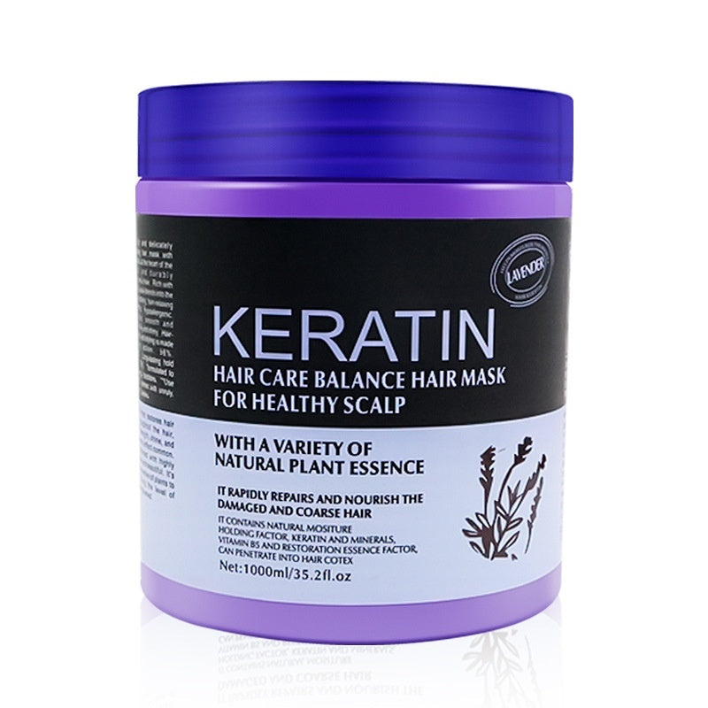 Lavender Keratin Hair Nutrition Mask Multi-Effect
