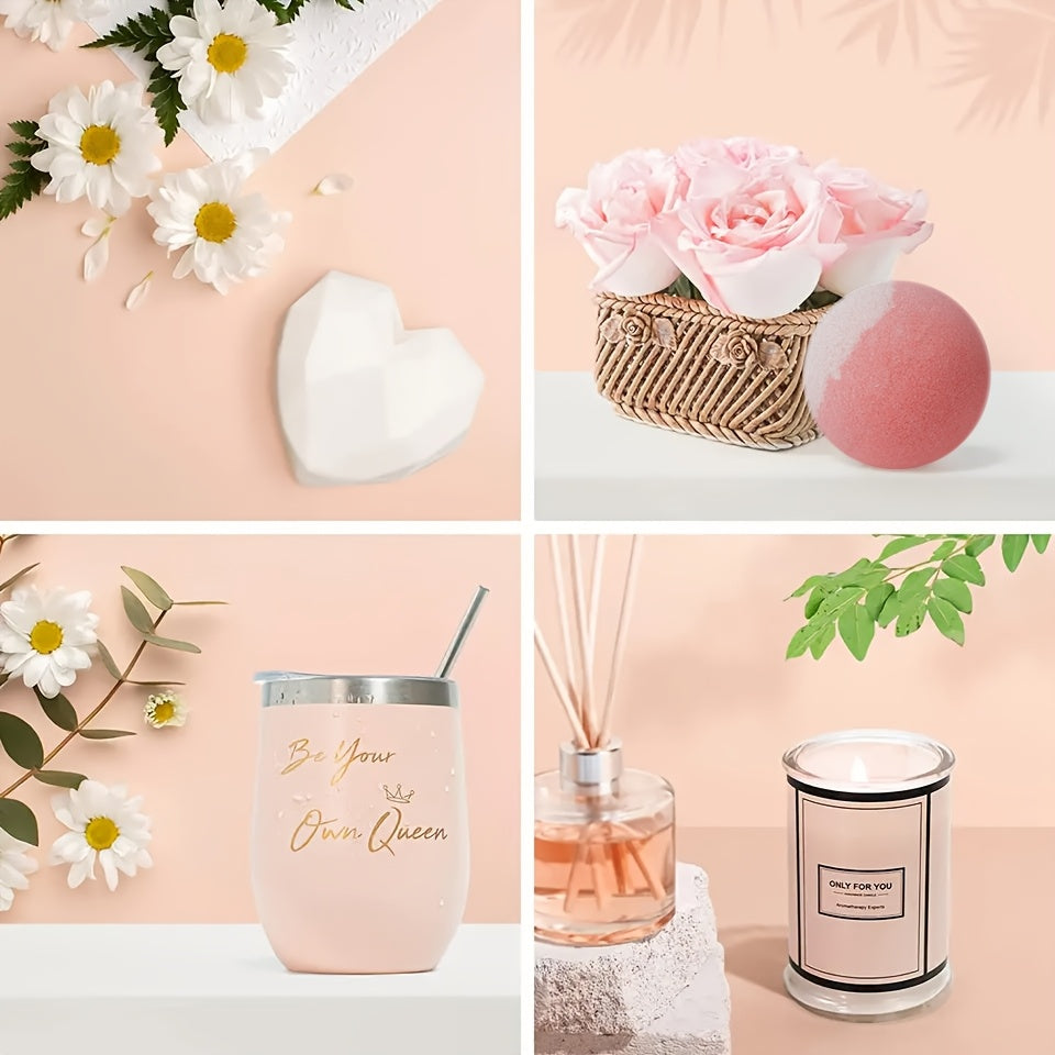 Super Value Gift Set: Bath Gift Set for Women with Bath Bombs