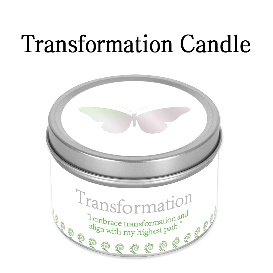 Law of Attraction Metamorphosis New Beginnings Manifestation Candle Crystal Ritual Scented Candle