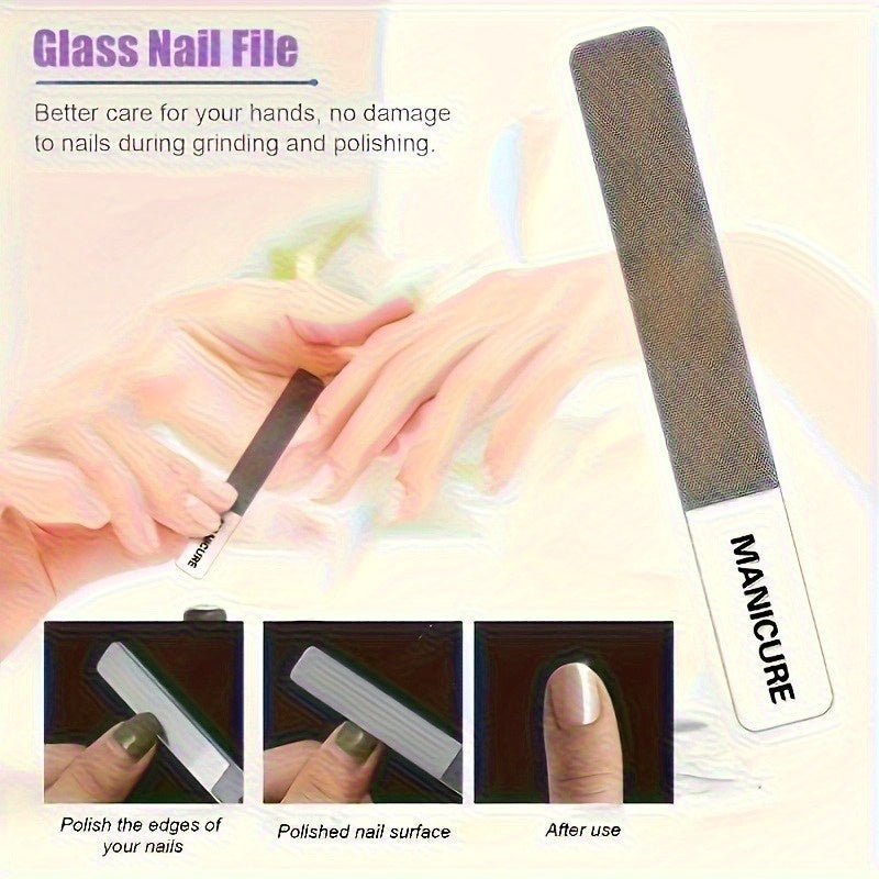Premium Stainless Steel Nail Care Tool Set in 3 Colors Available