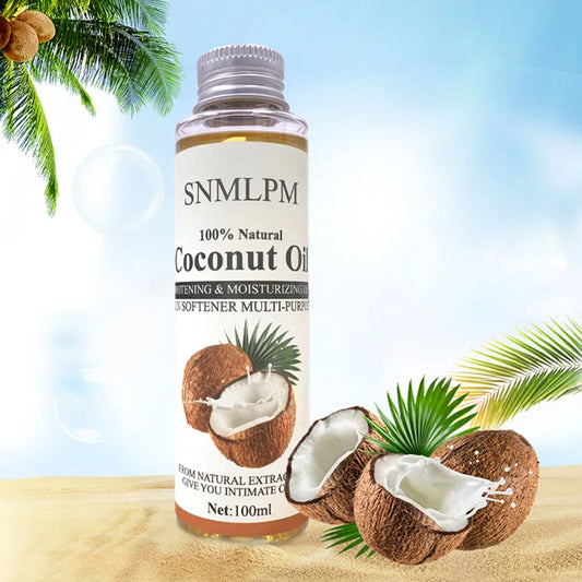 Natural Organic Coconut Oil Body Face Oil Massage Relaxation Skin 100ml