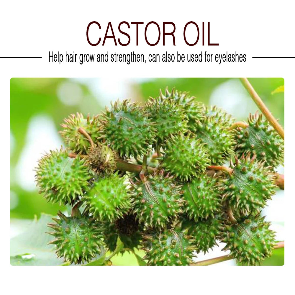 100% Pure Castor Oil For Hair Growth