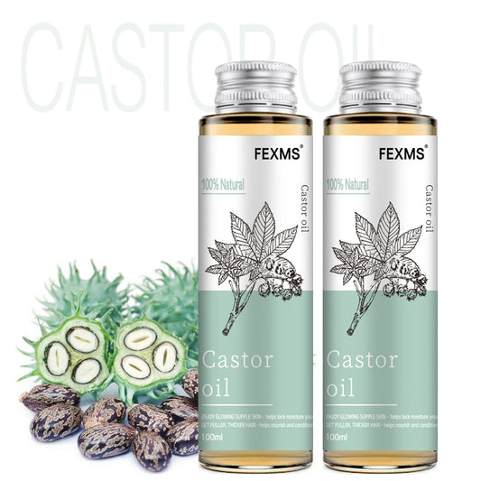 100% Pure Castor Oil For Hair Growth