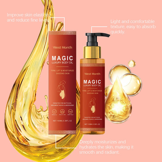 Magic Luxury Body Oil Deeply Moisturizing Dry Skin Tightening Firming