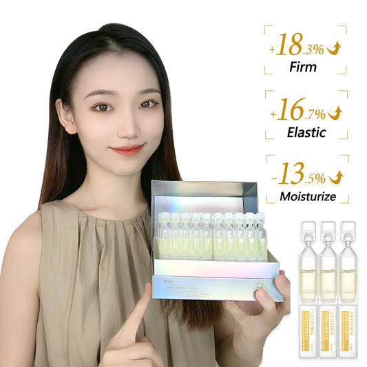 30Pcs Collagen Boost Serum Ceramide Repair Firm Smooth Essence Hyaluronic Acid
