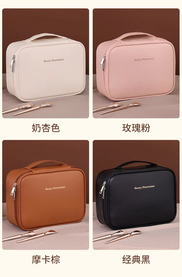 New Women's Cosmetic Bag Luxury Makeup Bag Travel Organizer