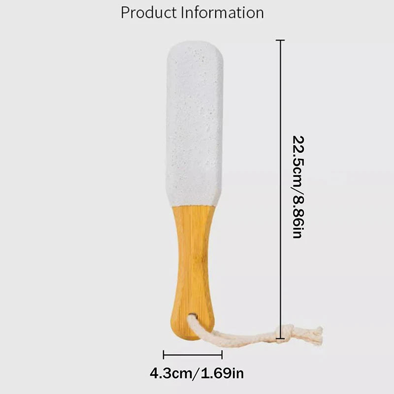 360° Natural Pumice Stone Exfoliator Pedicure Tool For Callus Removal Dead Skin