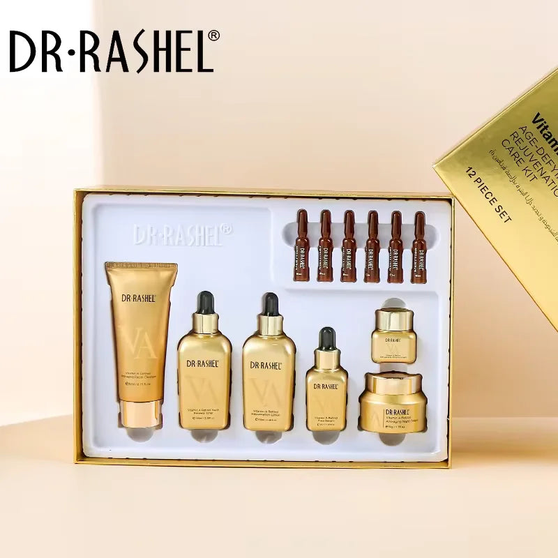 DR RASHEL Facial Skincare Set Whitening, Moisturizing Soothing Anti-Aging