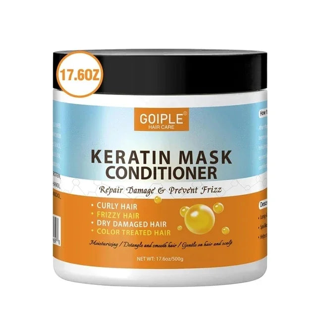 Keratin Protein Serum Mask Conditioner Essence Oil  Repair Treatment Smooth Moisturize