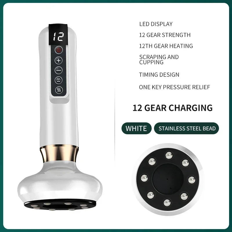 Anti Cellulite Electric Massager GuaSha Infrared Heat
