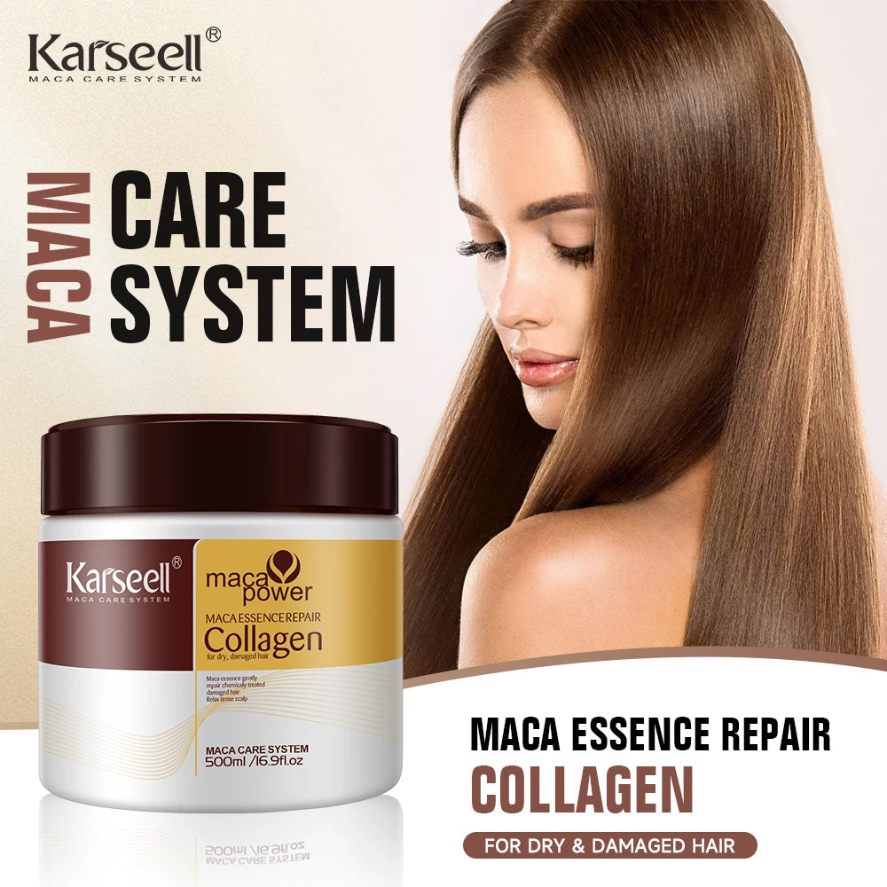 Karseell Collagen Hair Treatment Deep Repair Conditioning Argan Oil  500ml