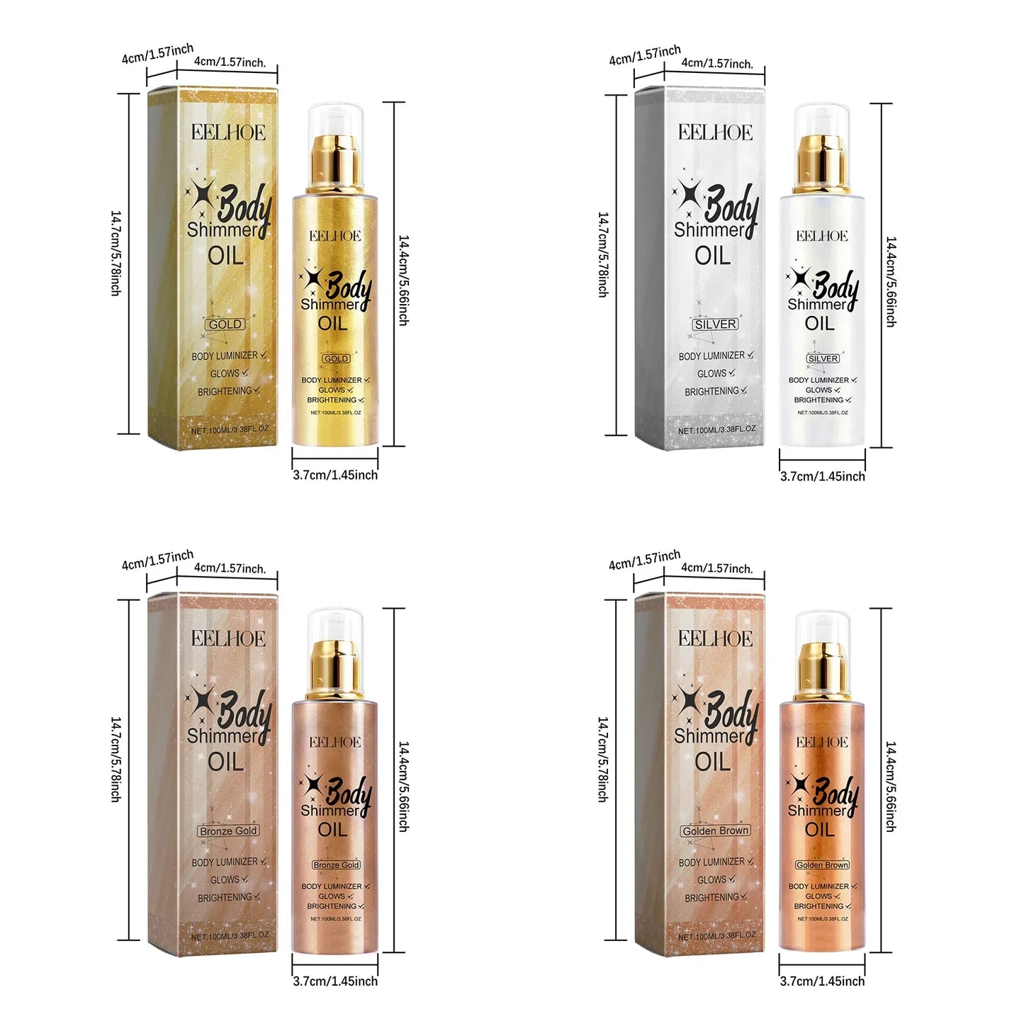 Summer Glow Glitter Spray Body Face
