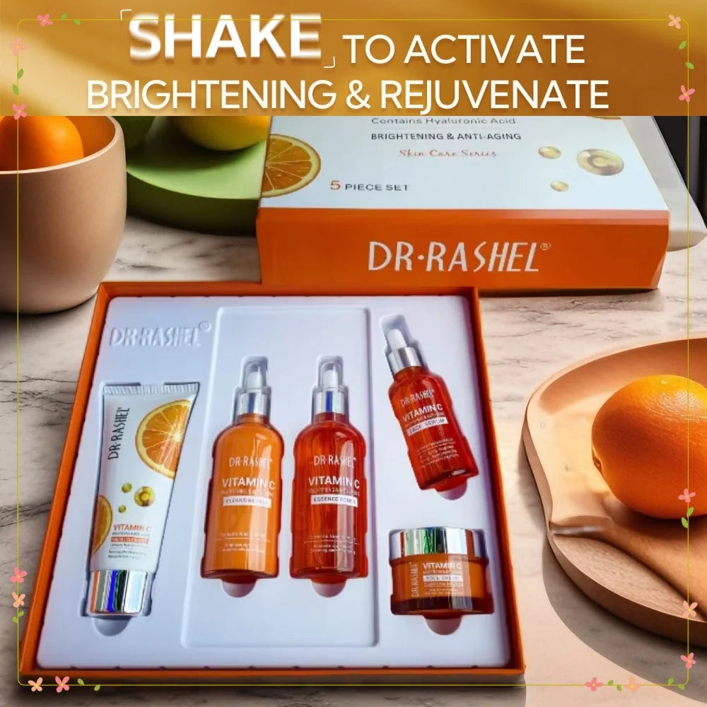 DR RASHEL Facial Skincare Set Whitening, Moisturizing Soothing Anti-Aging