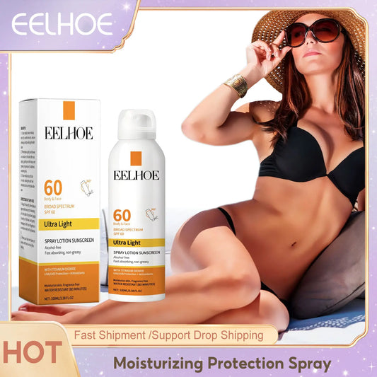 Sunscreen Spray Facial Mist UV Moisturizing Products 100ml