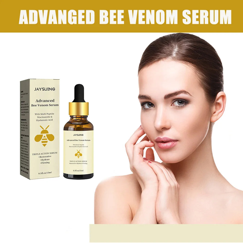 Advanced Bee Venom Serum Tighten Lightens Fine Lines Repair Moisturizing