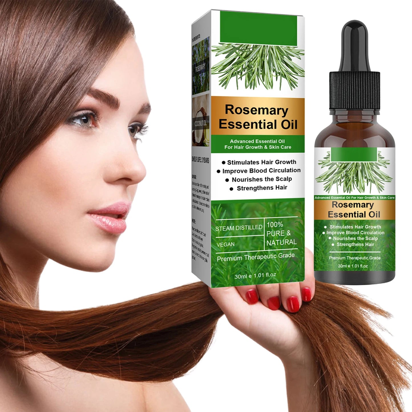Rosemary Organic Oil Hair Growth
