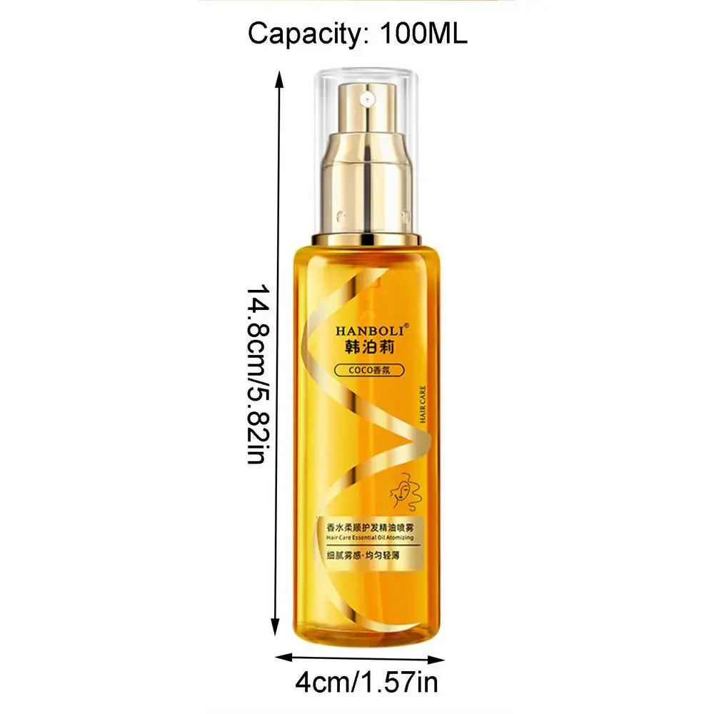 Hair Oil Protect Spray Hair Oil for Curly Hair 100ml