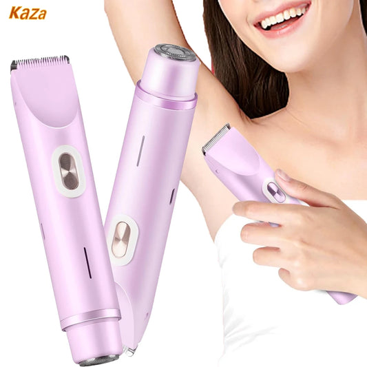 Electric Razor Woman Shaver Painless Mustache Epilator Leg Bikini Body