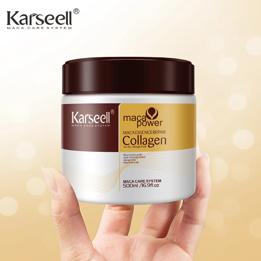 Karseell Collagen Hair Treatment Deep Repair Conditioning Argan Oil  500ml