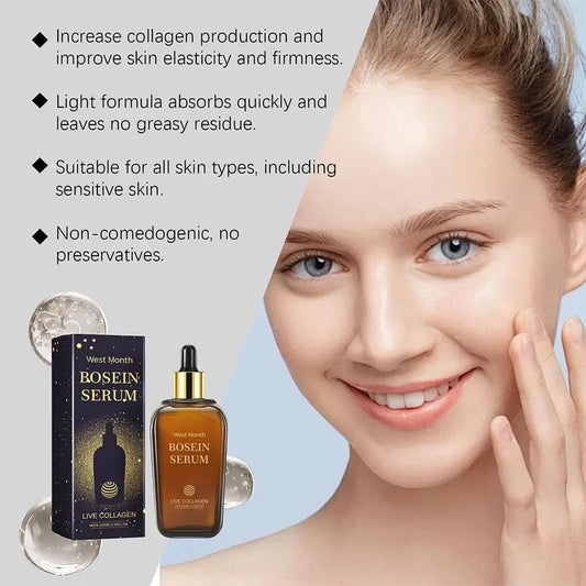 Bossin Serum LIVE COLLAGEN DEEP Moisturizing Improve Skin Texture